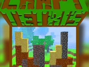 Craft Tetris game background