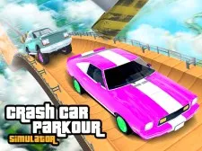 Crash Car Parkour Simulator game background
