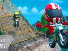 Crazy 2 Player Moto Racing game background
