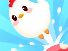 Crazy Chicken Jump game background
