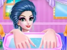Crazy Mommy Beauty Salon game background
