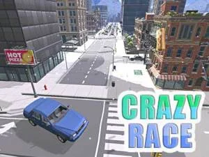 Crazy Race game background