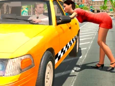 Crazy Taxi Simulator game background