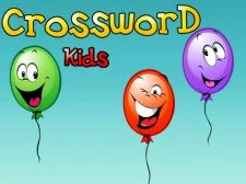 Crossword for kids game background