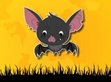Cute Bat Memory game background
