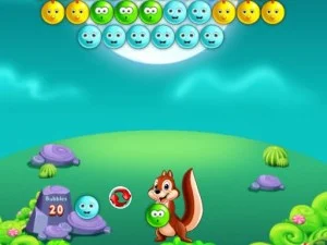 Cute Bubble Shooter game background