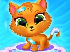 Cute Cat Doctor game background