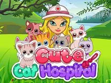 Cute Cat Hospital game background