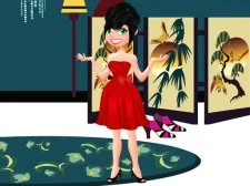 Cutie Girl Dress Up game background
