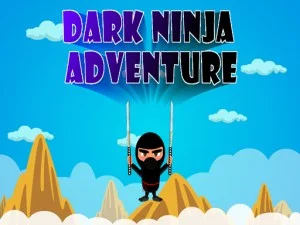 Dark Ninja Adventure game background
