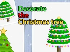 Decorate the Christmas Tree for Kids game background