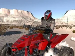 Desert Racing game background