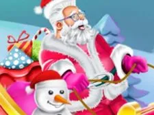 Design Santa’s Sleigh Game game background