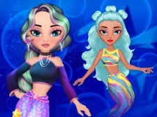Diamond Mermaids game background