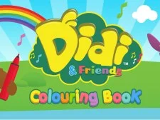 Didi & Friends Coloring Book game background