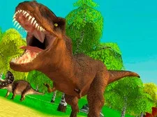 Dinosaur Hunting Dino Attack 3D game background