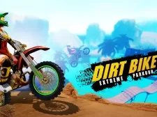 Dirt Bike Extreme Parkour game background