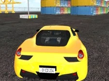 Dockyard Car Parking game background