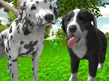 Dog Simulator 3D game background