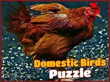 Domestic Birds Puzzle game background