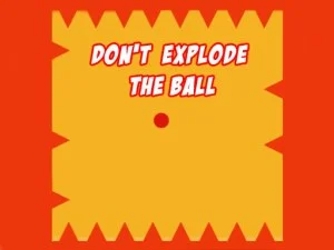 Dont Explode the Ball game background