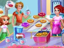 Donuts Bakery game background
