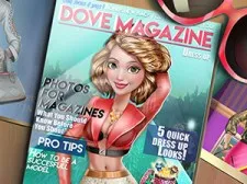 Dove Magazine Dolly Dress Up game background