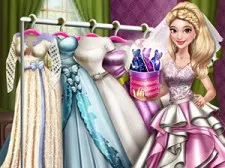 Dove Wedding Dolly Dress Up H5 game background