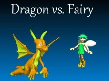 Dragon vs. Fairy.