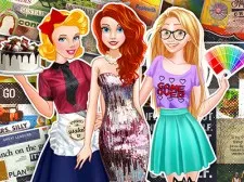 Dream Careers for Princesses game background
