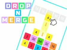 Drop n Merge Blocks game background