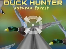 Duck Hunter autumn forest game background