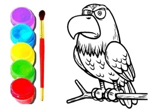 Eagle Coloring Book.