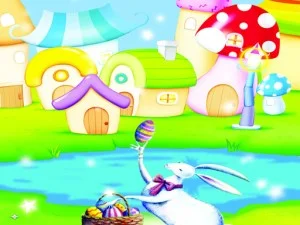 Easter 2020 Puzzle game background