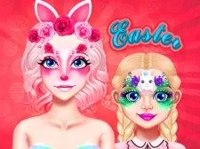 Easter Funny Makeup game background