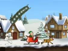 Effing Worms Xmas game background