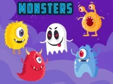 Electrical Monsters Match 3 game background