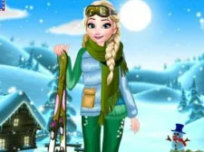Eliza Winter Adventure game background