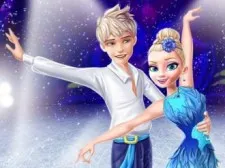 Ellie and Jack Ice Dancing game background