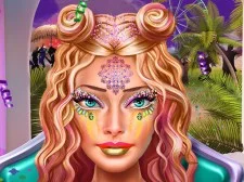 Ellie Coachella Makeup game background