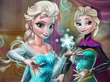 Elsa Secret Transform game background