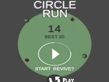 Emoji Circle Run game background