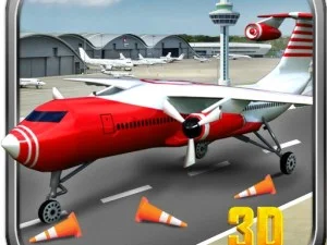 European Aero Plane Real Parking 3D 2019 game background