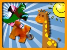 Exotic Animals Jigsaw game background