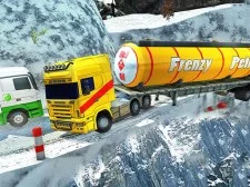 Extreme Winter Oil Tanker Truck Drive game background