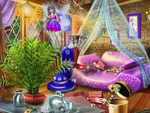 Fairy House Cleaning game background