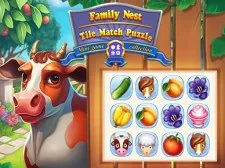 FamilyNest: Tile Match Puzzle game background