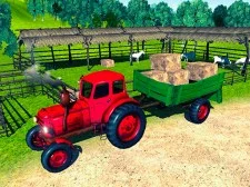 Farmer Tractor Cargo Simulation game background