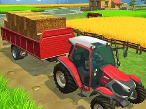 Farming Town game background