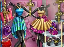 Fashion Boutique Window game background